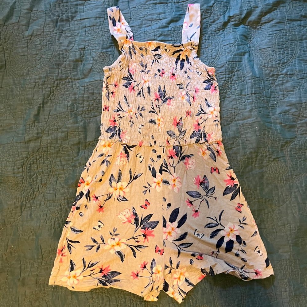 Kids floral romper